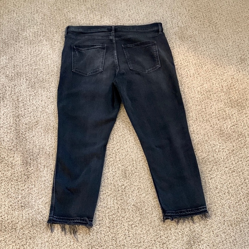 GAP VINTAGE SLIM HIGH RISE BLACK JEANS - Picture 12 of 12